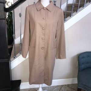 Terry Lewis Classic Luxuries Trench Coat Jacket S